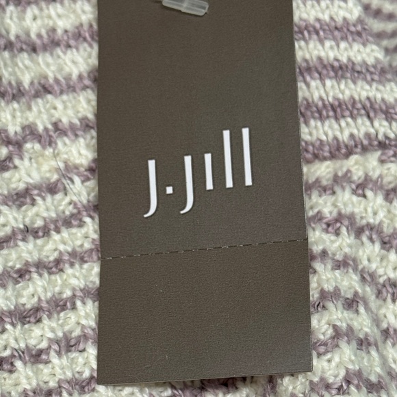 J. Jill Pullover Hooded Split Neck Sweater - Picture 11 of 12